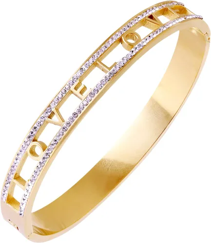 Vista 13 de Colección de Pulseras Brazalete de Acero Inoxidable 316L Chapado en Oro de 18K - 12 Diseños Únicos + Cadena de Acero de Titanio con Acento