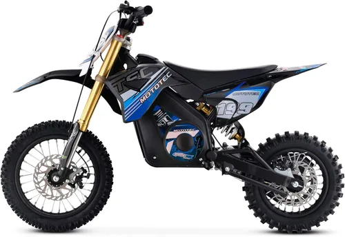 Vista 4 de MotoTec 36v Pro Bicicleta de suciedad eléctrica 1000w litio