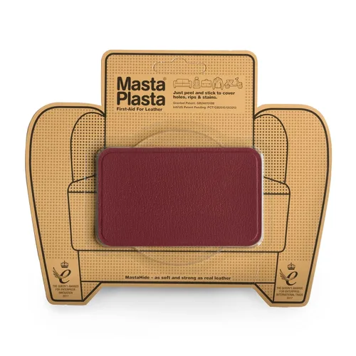Vista 17 de MastaPlasta Parche de reparación de cuero de alta calidad, color negro, 4 x 2.4 pulgadas (3.9 x 2.4 in). Tapicería instantánea, reparación