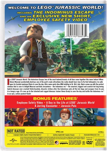 Vista 2 de LEGO Jurassic World The Indominus Escape DVD