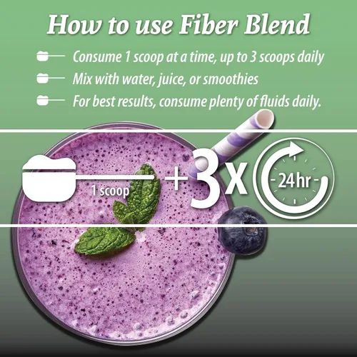 Vista 3 de Mezcla de fibra Anderson con prebiótico LB, suplemento de fibra natural de primera calidad, pectina de psyllium y manzana, polvo de fibra, limpieza