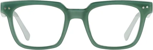 Vista 8 de eyebobs In Cahoots Traditional and Blue Light Reading Glasses Frente y patillas de corte negro y cristal
