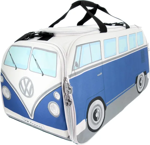 Vista 12 de BRISA VW Collection - Volkswagen Samba Bus T1 Camper Van Sport, gimnasio, bolsa de viaje, bolsa de lona con compartimento para zapatos y artículos