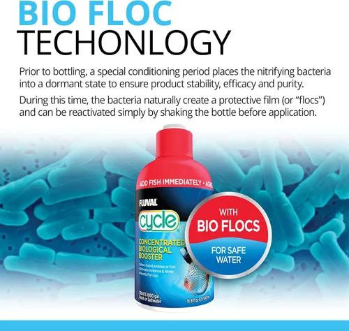 Vista 4 de Fluval Potenciador biológico para acuarios, 4 onzas