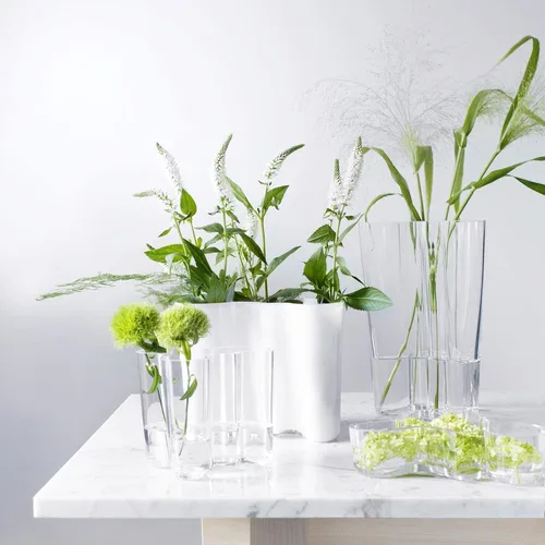 Vista 2 de Iittala Alvar Aalto - Jarrón transparente (4.724 in)