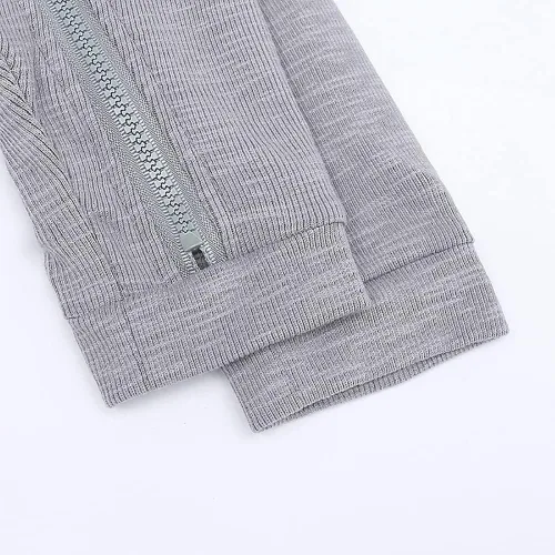 Vista 7 de Mono de conejo de animales de 0 a 3 meses, sudadera con capucha y oreja, disfraz unisex para primavera y otoño (gris)