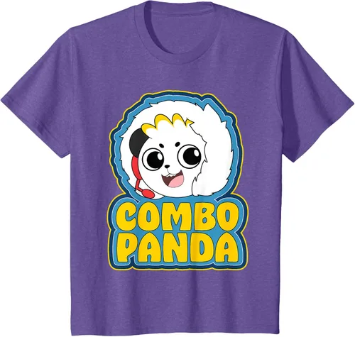 Vista 62 de Ryan's World Arctic Adventures Combo Panda Camiseta, Azul / Patchwork, S Azul Marino