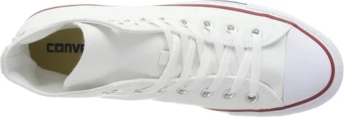 Vista 5 de Tenis altos CONVERSE Chuck Taylor All Star blanco