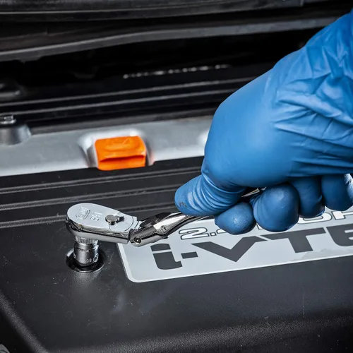Vista 11 de GEARWRENCH - Juego de trinquetes de lágrima, cabezal flexible con bloqueo, 84 dientes, 2 unidades, 81274A-07