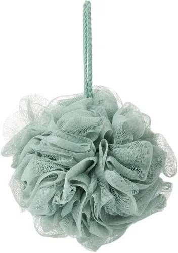 Vista 6 de Esponjas de baño, esponja de ducha para exfoliación corporal (1 pieza, marrón)