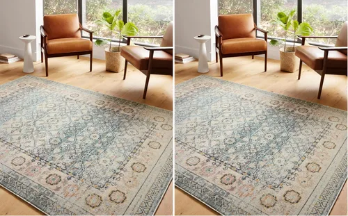 Vista 14 de Loloi Jocelyn Collection JOC-07 - Alfombra de pasillo de 2 pies 3 pulgadas x 7 pies 6 pulgadas, diseño caqui/multicolor, 0.38 pulgadas de grosor