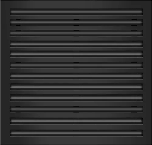 Vista 11 de BUILDMART - Cubierta de ventilación de CA moderna 24x24 - Ventilación decorativa de aluminio blanco - Difusor de ranura lineal estándar - Rejilla
