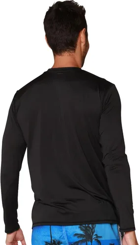 Vista 2 de INGEAR Camisas UPF50 de manga larga con protección solar UV para hombre de secado rápido para pescar correr entrenamiento