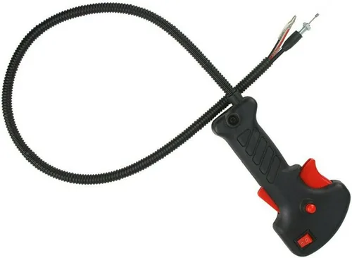 Vista 4 de ZEZEFUFU Interruptor de mango de cable de gatillo del acelerador para cortador de cepillo Stihl Engine Strimmer