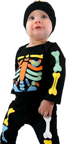 Vista 3 de Ropa de Halloween para bebés recién nacidos, niños y niñas, ropa de Halloween