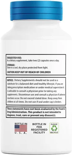 Vista 3 de (1 paquete) Cápsulas Nerve Ease - NerveEase Pills para el bienestar