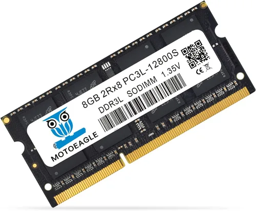 Vista 24 de Motoeagle DDR3-1066 SODIMM 8GB Kit (2X4GB) 2Rx8 PC3 8500 8500S 4GB DDR3 1066MHz 1067MHz CL7 204-Pin 1.5V Non-ECC Unbuffered Laptop Memory RAM Modules