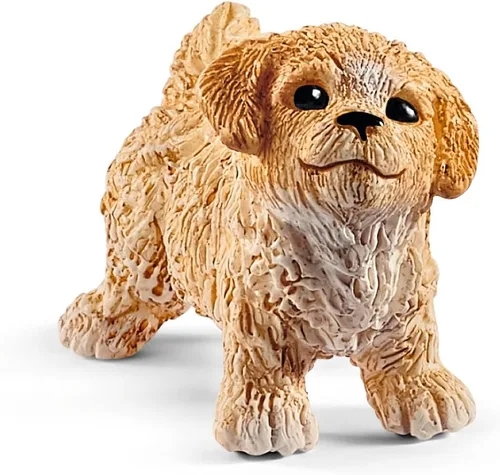 Vista 5 de Schleich Farm World Puppy Pen - Juego educativo de 13 piezas para niños de 3 a 8 años