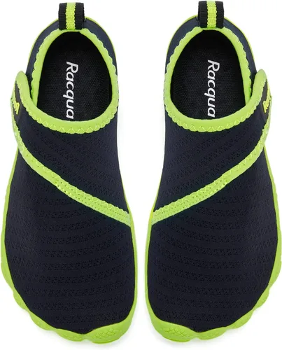 Vista 4 de Racqua Zapatos acuáticos para niños y niñas, de secado rápido, ligeros, para piscina, natación, playa, deportes, zapatos acuáticos