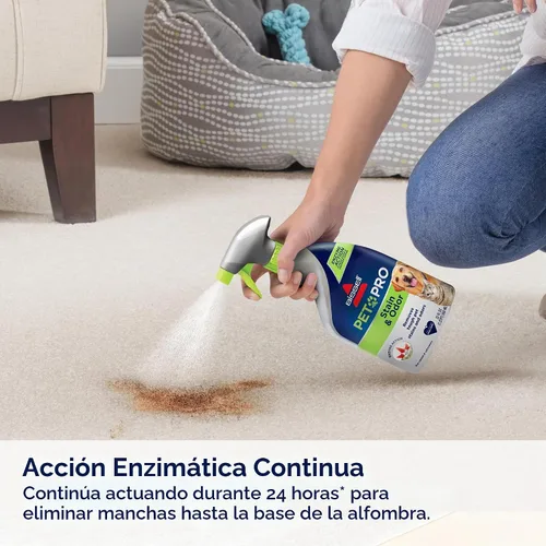 Vista 7 de Bissell Pet Pro Eliminador de manchas y olores con acción enzimática, paquete de 2, 77X7F