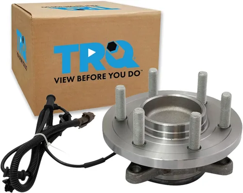 Vista 108 de TRQ Cojinete de rueda lateral del pasajero trasero y conjunto de cubo compatible con Ram ProMaster 1500 ProMaster 2500 ProMaster 3500 2014-2023
