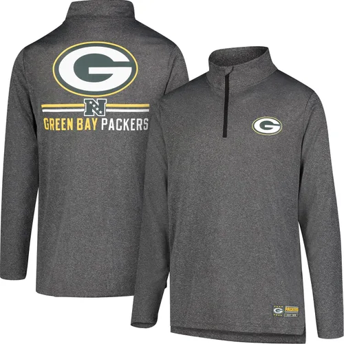 Vista 31 de Ultra Game Men's NFL Official Super Soft Quarter Zip Long Sleeve T-Shirt