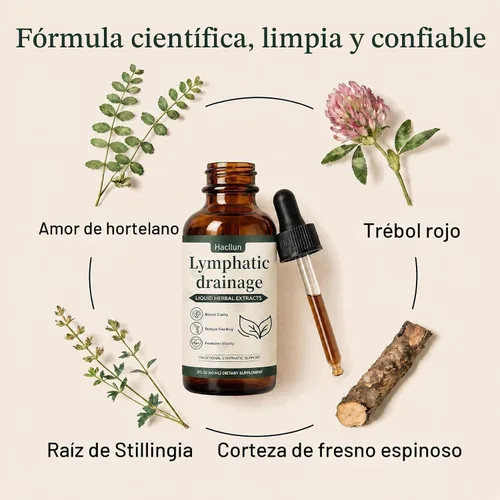 Vista 2 de Drenaje linfático: gotas de drenaje linfático, limpieza y alivio de la hinchazón que apoya la salud linfática (2 onzas líquidas)