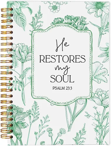 Vista 6 de Faith Can Move Mountains - Cuaderno cristiano - Regalos cristianos inspiradores para mujeres, cuadernos de diario bíblico para tomar notas, cuaderno