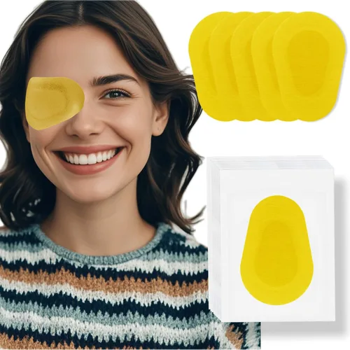 Vista 14 de Paquete de 20 parches adhesivos para los ojos para niños - Parche médico transpirable para los ojos para tratamiento de ambliopía (ojo perezoso)
