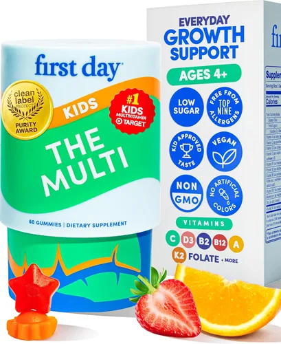 Vista 9 de Teen Boy & Girl Multivitamin Gummy - Growth & Bone Support, 60ct, Vegan