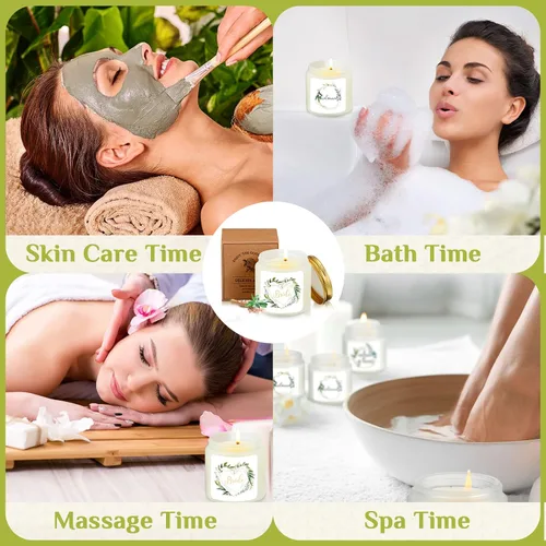Vista 7 de 8 velas de dama de honor, regalos de propuesta de dama de honor, velas de regalo de dama de honor para boda, despedida de soltera, velas aromáticas