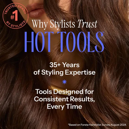 Vista 9 de HOT Tools Pro Artist Black Gold Infrared Ionic™ Salon Dryer Secado rápido, peinado y resultados suaves (negro)