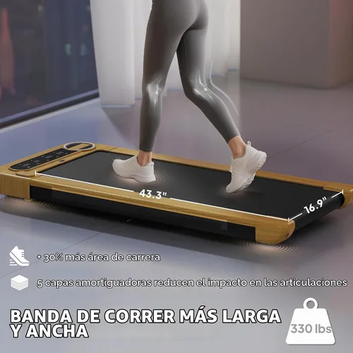 Vista 4 de Soozier Almohadilla para caminar, caminadora debajo del escritorio