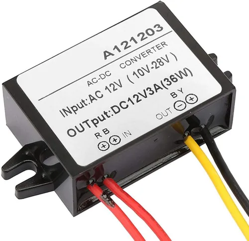 Vista 3 de Convertidor descendente CA 10-28v a CC 12v, módulo convertidor de CA a CC, 3a 5a convertidor reductor módulo de fuente de alimentación (3A)