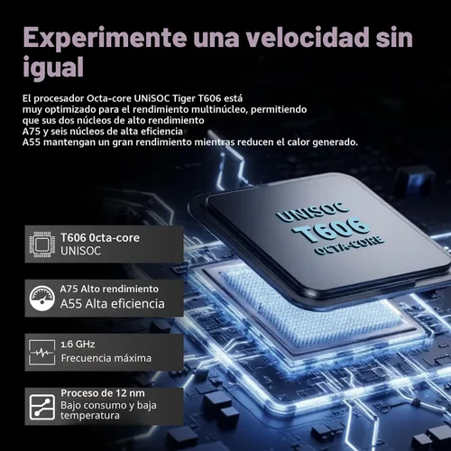 Vista 3 de Tablet Android 2026 de 10 pulgadas, tableta Android 15 con teclado, 24 GB+256 GB+2 TB expandir, tabletas 2 en 1 con Gemini AI, 8 núcleos, 8000 mAh