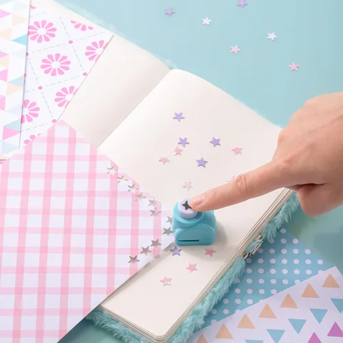Vista 7 de HAPPY LOLLI Mint LolliME - Kit de diario de bricolaje para adolescentes y niñas de 8 a 14 años, regalo de cumpleaños, juego de diario con cerradura