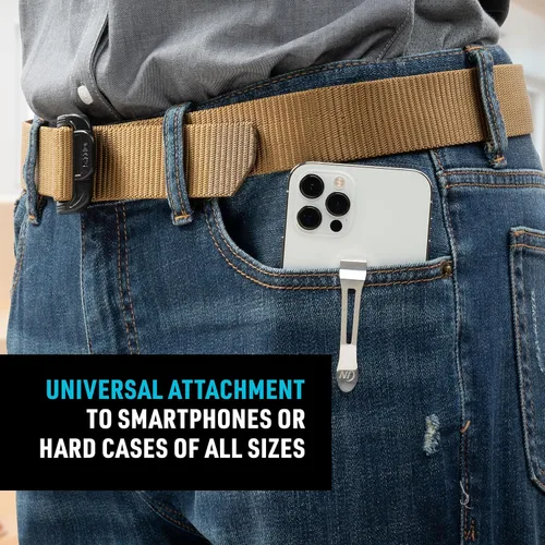 Vista 3 de Nite Ize, HipClip - Clip de bolsillo para teléfonos inteligentes