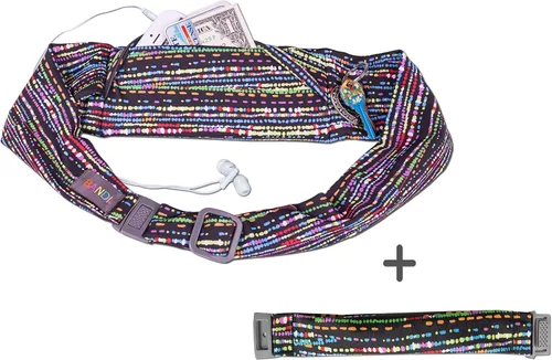 Vista 3 de BANDI Cinturón de talla grande para teléfono para correr, viajar, médico, ajuste ajustable, cómodo