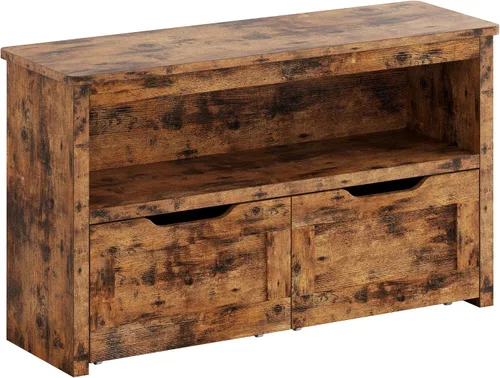 Vista 7 de IRONCK Organizador de almacenamiento de juguetes con cajones, caja de juguetes de piso con ruedas y estante, baúl de almacenamiento para guardería