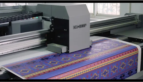 Vista 4 de Rollo de papel de sublimación de tinte de secado rápido 95gsm 24in x 328ft 3" Core para impresión de transferencia de calor