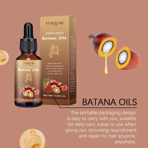Vista 5 de Aceite de batana sin refinar – Aceite de pelo hondureño 100% puro aprobado por el Dr. Sebi para el crecimiento, cabello más grueso y fuerte, nutre
