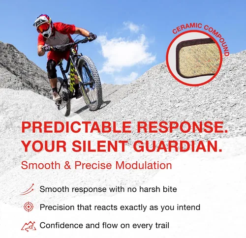 Vista 3 de TOP BRAKE Disc Bike Brake Pads Compatible with AVID SRAM Level TLM/Ultimate/Force 22/Force 1/Red eTap HRD/Rival 1/Rival 22/S700 B1/S900 HRD