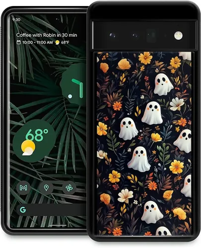 Vista 15 de Funda compatible con Google Pixel 4A 5G, Nochebuena, Google Pixel 4A 5G, delgada, suave, a prueba de golpes, TPU para mujeres y niñas, niños, funda
