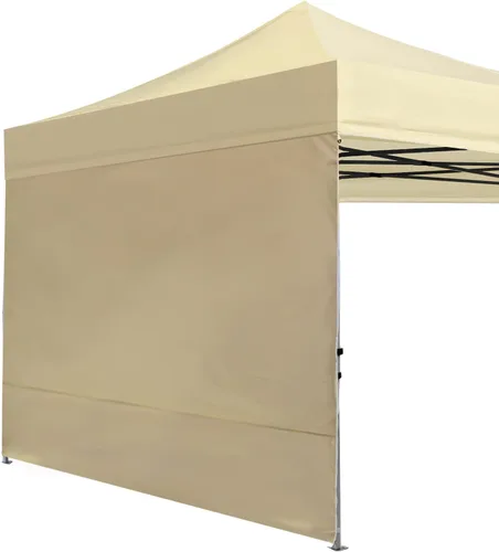 Vista 10 de ABCCANOPY - Toldo desplegable para el sol 10'x 10', pared lateral de 10' (1 panel), más de 15 colores, con cintas para sujetar de la estructura