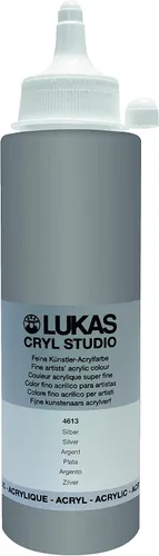 Vista 56 de Lukas CRYL Studio Artist - Pintura acrílica para artistas, Alizarín Carmesí, botella de 250 ml - Pinturas acrílicas de alto pigmento para pintar
