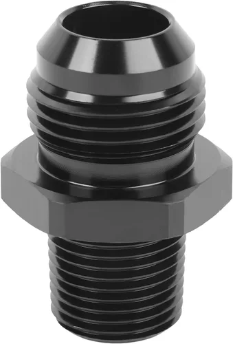 Vista 8 de EVIL ENERGY Adaptador de ajuste de 6AN a 3/8" NPT macho de 90 grados, aluminio