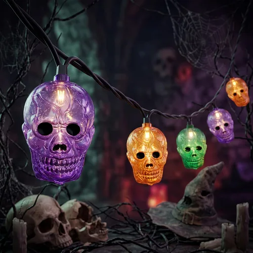 Vista 13 de Abeja Luces de ventana de Halloween, paquete de 4 unidades, calabaza 4PK Araña/Calabaza/Espíritu/Murciélago