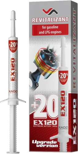 Vista 2 de XADO EX120 para motor de gasolina, paquete de 3 + supergrasa
