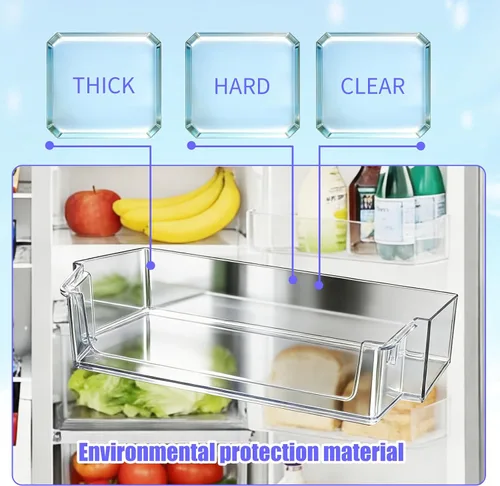 Vista 7 de 2 unidades mejoradas W11239961 W10900538 para puerta de refrigerador compatibles con refrigerador Whirlpool, reemplazo 4591452, AP6333410