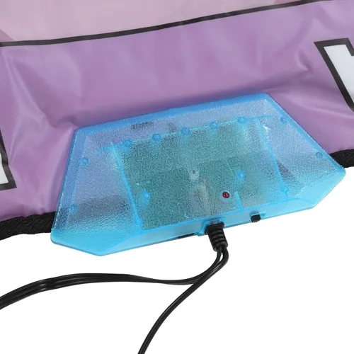 Vista 9 de Fabater Tapete electrónico inalámbrico para juegos de televisión, antideslizante de doble usuario con música y juegos de fitness, tapete interactivo